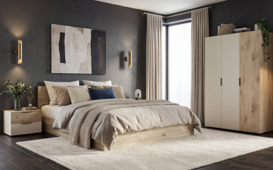 Bedroom set Scandi 1 Bedroom set